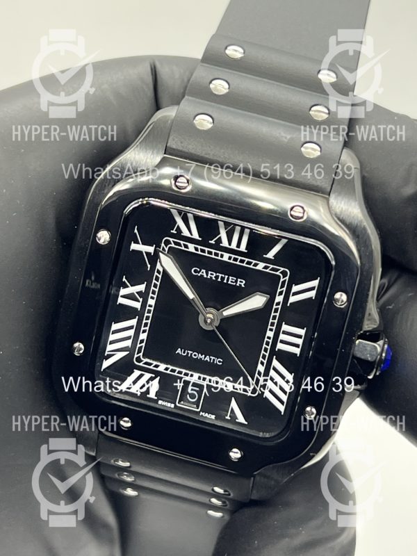 Фото 6 - Cartier Santos de Cartier 40mm Art 8657