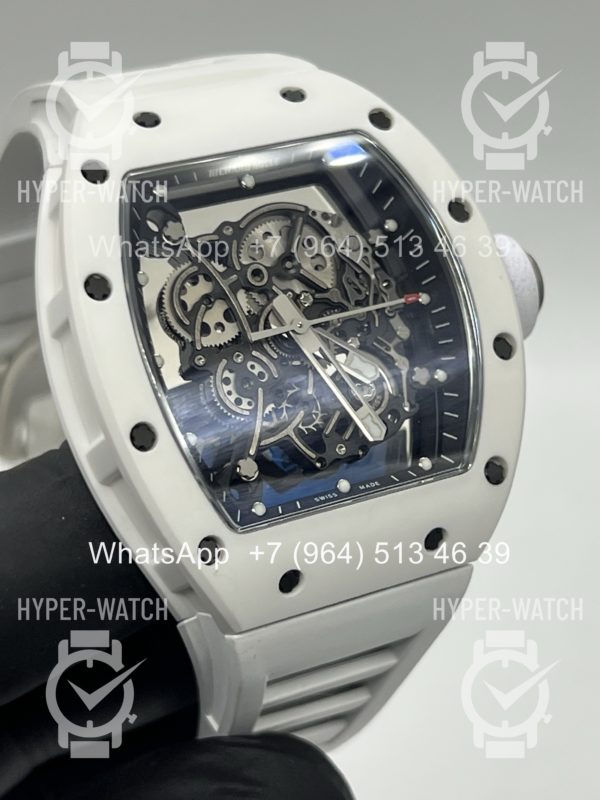 Товар Richard Mille RM 055 White Bubba Watson Ceramic Фото 7 - Richard Mille RM 055 White Bubba Watson Ceramic