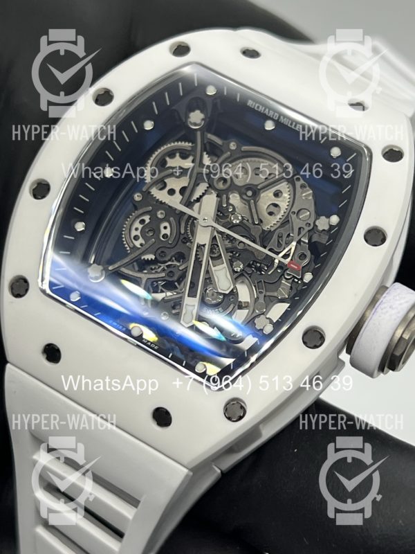 Товар Richard Mille RM 055 White Bubba Watson Ceramic Фото 11 - Richard Mille RM 055 White Bubba Watson Ceramic