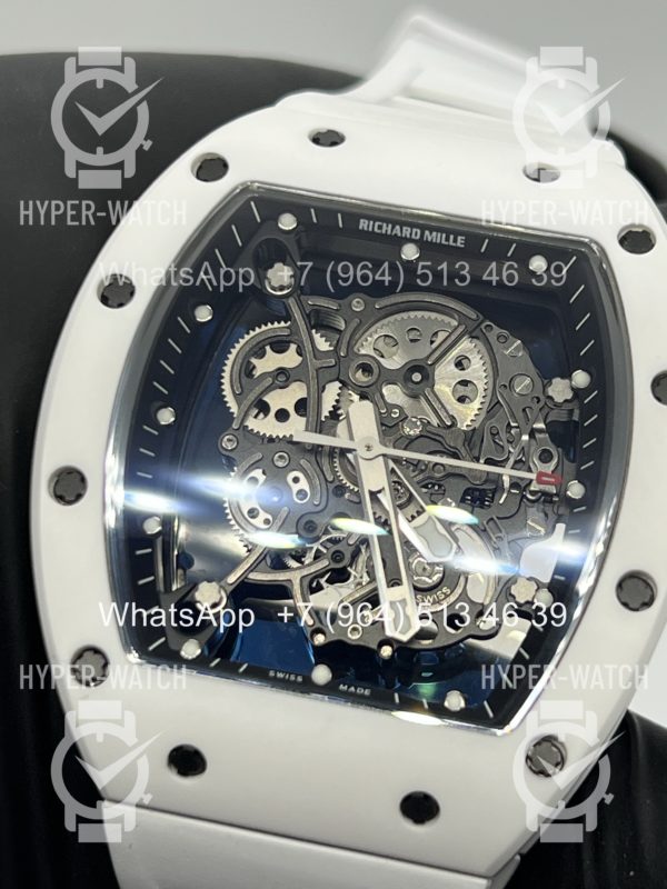 Товар Richard Mille RM 055 White Bubba Watson Ceramic Фото 12 - Richard Mille RM 055 White Bubba Watson Ceramic