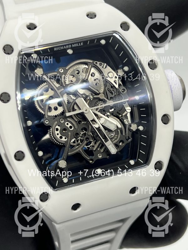 Товар Richard Mille RM 055 White Bubba Watson Ceramic Фото 14 - Richard Mille RM 055 White Bubba Watson Ceramic