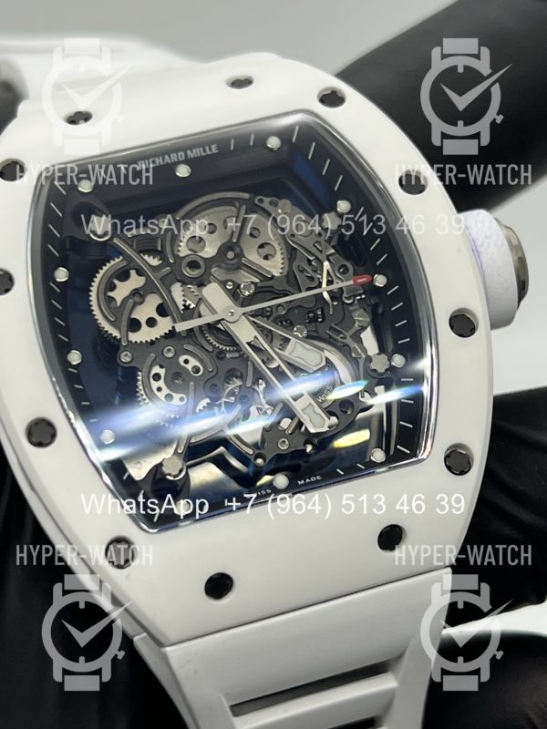 Товар Richard Mille RM 055 White Bubba Watson Ceramic Фото 15 - Richard Mille RM 055 White Bubba Watson Ceramic