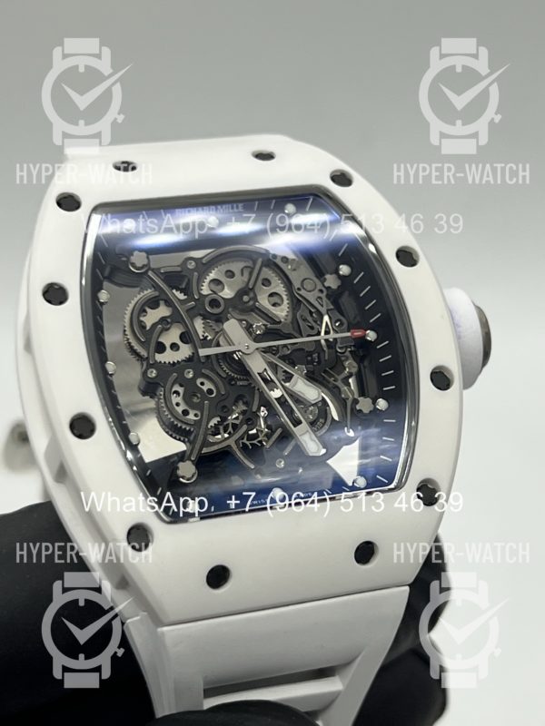 Товар Richard Mille RM 055 White Bubba Watson Ceramic Фото 17 - Richard Mille RM 055 White Bubba Watson Ceramic