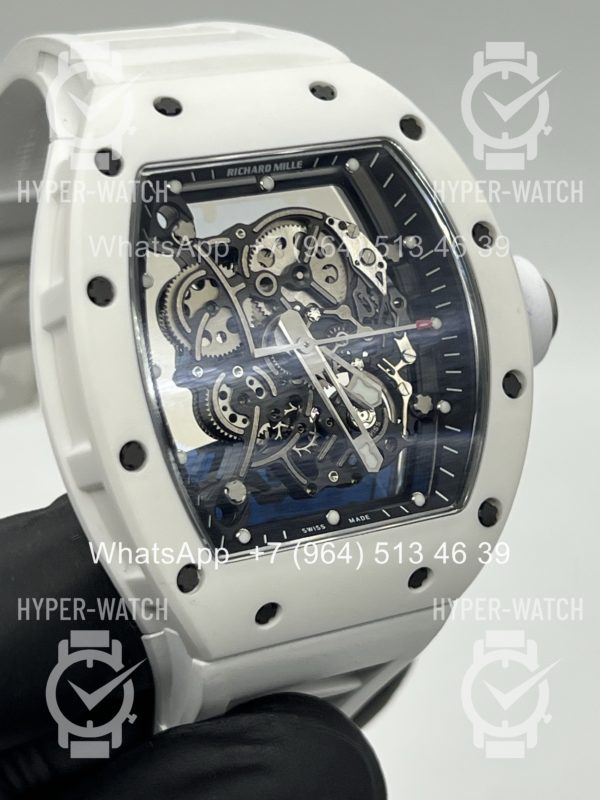 Товар Richard Mille RM 055 White Bubba Watson Ceramic Фото 18 - Richard Mille RM 055 White Bubba Watson Ceramic