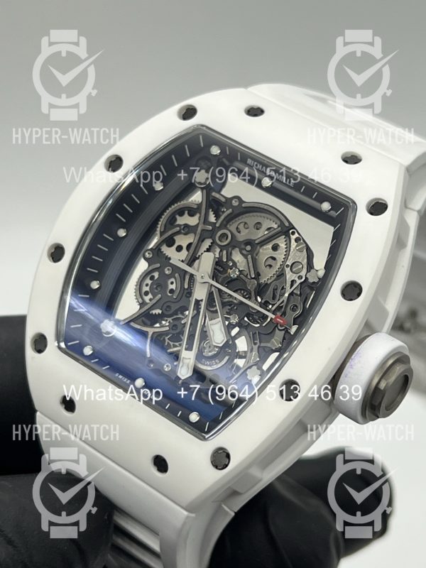 Товар Richard Mille RM 055 White Bubba Watson Ceramic Фото 19 - Richard Mille RM 055 White Bubba Watson Ceramic