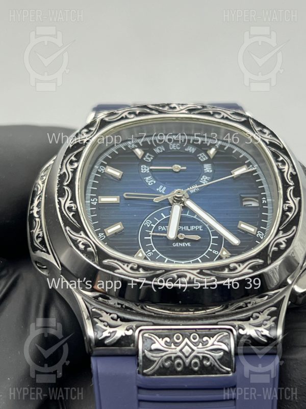 Товар Patek Philippe Nautilus 44mm Engraved Art 8884 Фото 6 - Patek Philippe Nautilus 44mm Engraved Art 8884