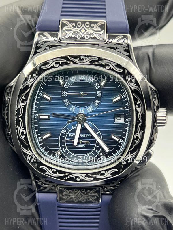 Товар Patek Philippe Nautilus 44mm Engraved Art 8884 Фото 7 - Patek Philippe Nautilus 44mm Engraved Art 8884