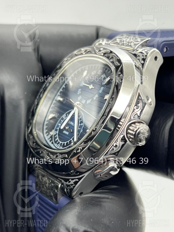 Товар Patek Philippe Nautilus 44mm Engraved Art 8884 Фото 9 - Patek Philippe Nautilus 44mm Engraved Art 8884