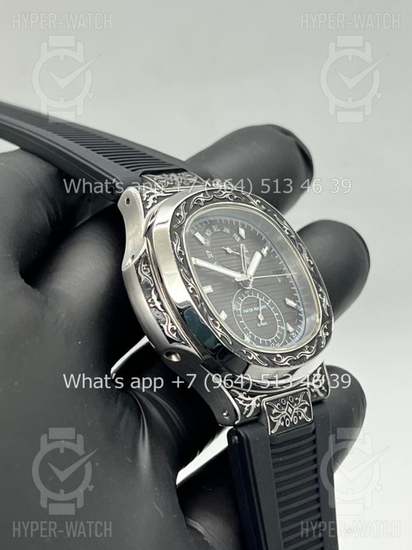 Товар Patek Philippe Nautilus 44mm Engraved Art 8877 Фото 10 - Patek Philippe Nautilus 44mm Engraved Art 8877