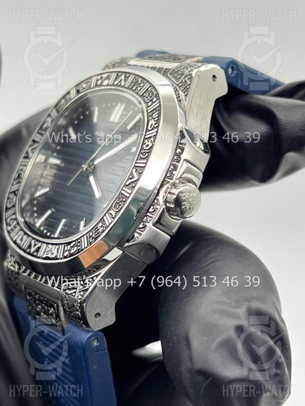 Товар Patek Philippe Nautilus 40mm Engraved Art 8878 Фото 4 - Patek Philippe Nautilus 40mm Engraved Art 8878