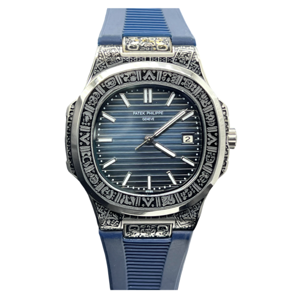 Товар Patek Philippe Nautilus 40mm Engraved Art 8878 Фото 1 - Patek Philippe Nautilus 40mm Engraved Art 8878