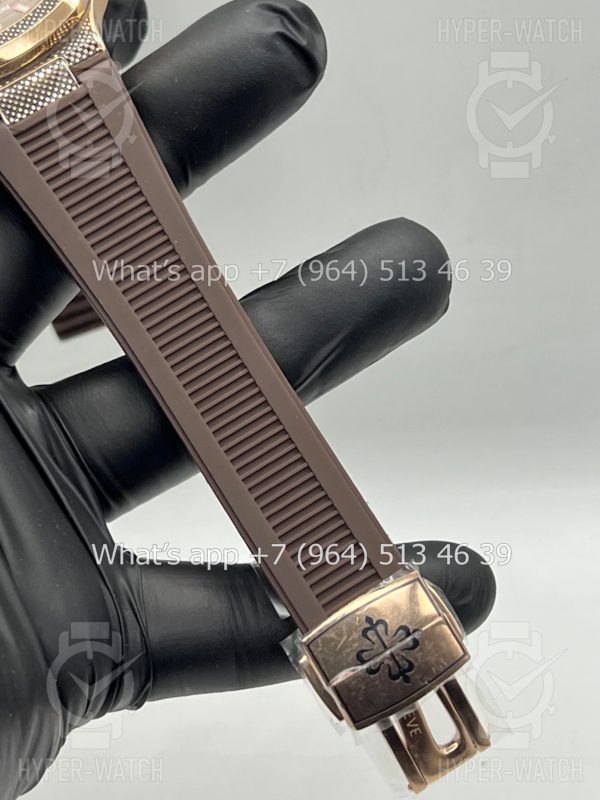 Фото 12 - Patek Philippe Nautilus 40mm Engraved Art 8879