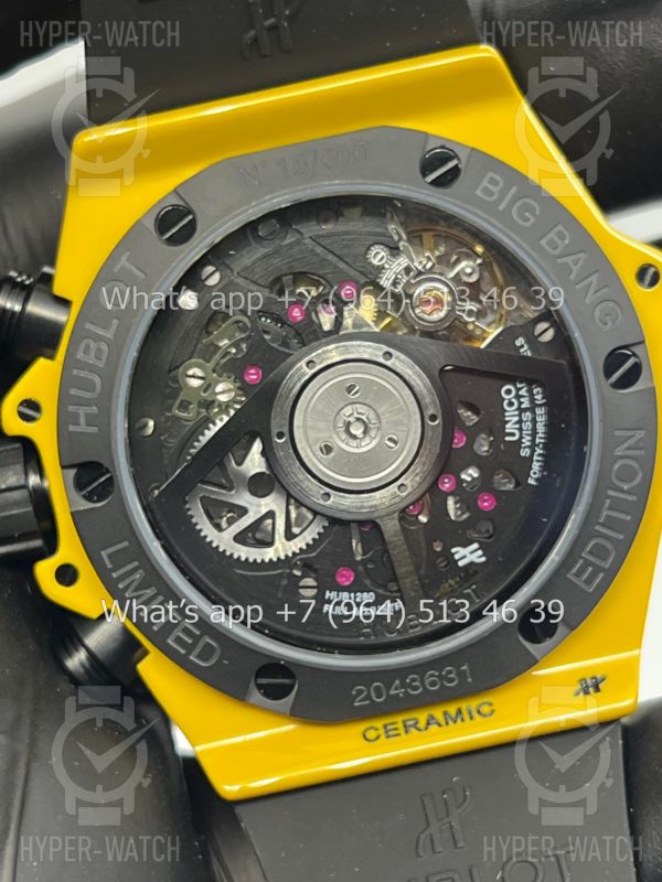 Товар Hublot Big Bang Unico 42mm 441.CY.471Y.RX Yellow Фото 17 - Hublot Big Bang Unico 42mm 441.CY.471Y.RX Yellow