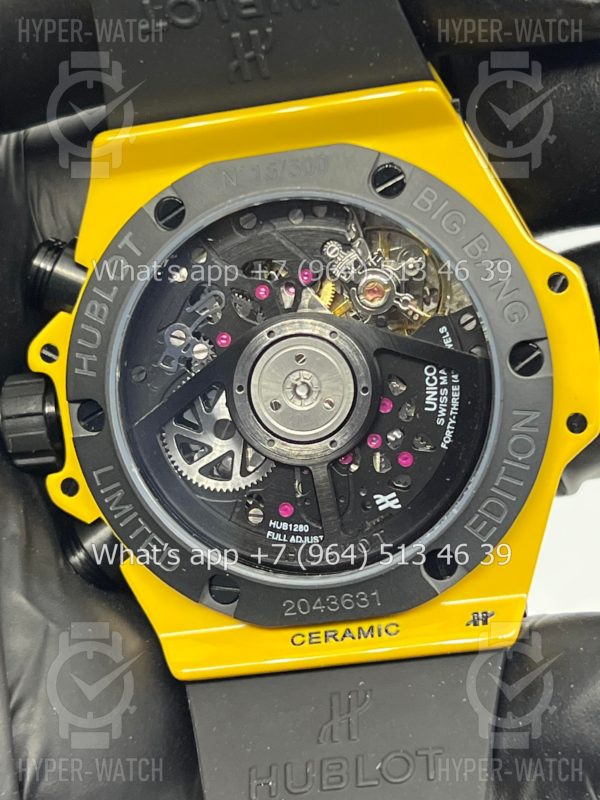 Товар Hublot Big Bang Unico 42mm 441.CY.471Y.RX Yellow Фото 18 - Hublot Big Bang Unico 42mm 441.CY.471Y.RX Yellow