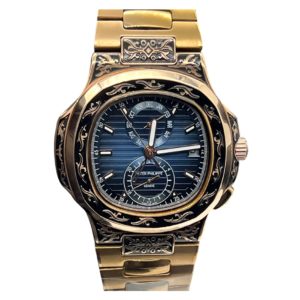 Фото 57 - Patek Philippe Nautilus 44mm Engraved Art 9087