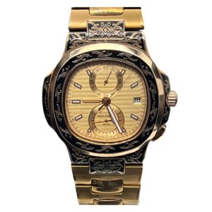 Фото 48 - Patek Philippe Nautilus 44mm Engraved Art 9091