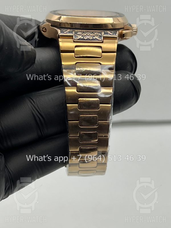 Товар Patek Philippe Nautilus 44mm Engraved Art 9091 Фото 11 - Patek Philippe Nautilus 44mm Engraved Art 9091