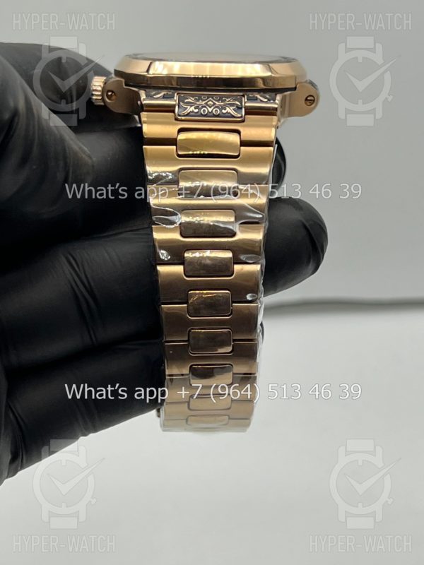 Товар Patek Philippe Nautilus 44mm Engraved Art 9091 Фото 13 - Patek Philippe Nautilus 44mm Engraved Art 9091