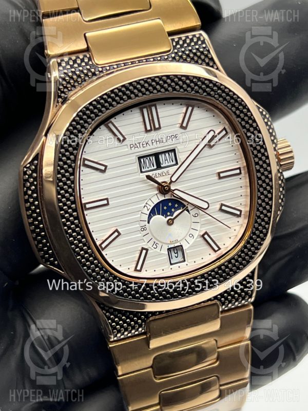 Товар Patek Philippe Nautilus 40mm Engraved Art 9105 Фото 4 - Patek Philippe Nautilus 40mm Engraved Art 9105
