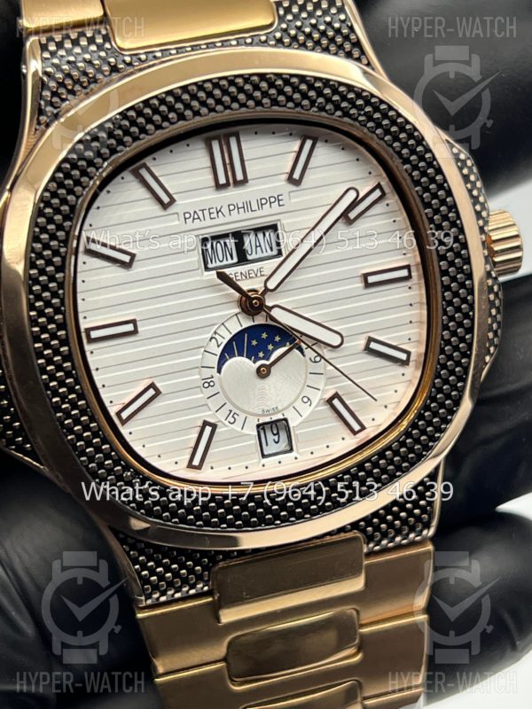 Товар Patek Philippe Nautilus 40mm Engraved Art 9105 Фото 5 - Patek Philippe Nautilus 40mm Engraved Art 9105