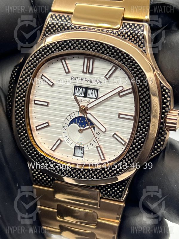Товар Patek Philippe Nautilus 40mm Engraved Art 9105 Фото 6 - Patek Philippe Nautilus 40mm Engraved Art 9105