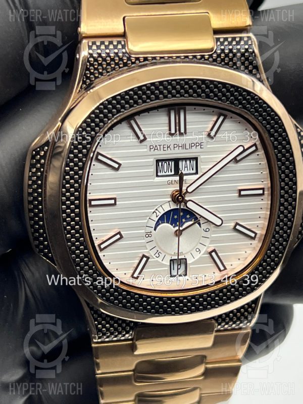 Товар Patek Philippe Nautilus 40mm Engraved Art 9105 Фото 9 - Patek Philippe Nautilus 40mm Engraved Art 9105