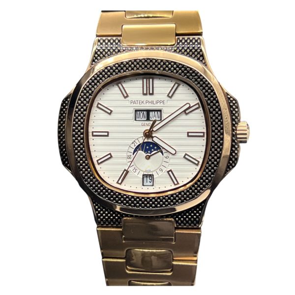 Товар Patek Philippe Nautilus 40mm Engraved Art 9105 Фото 1 - Patek Philippe Nautilus 40mm Engraved Art 9105