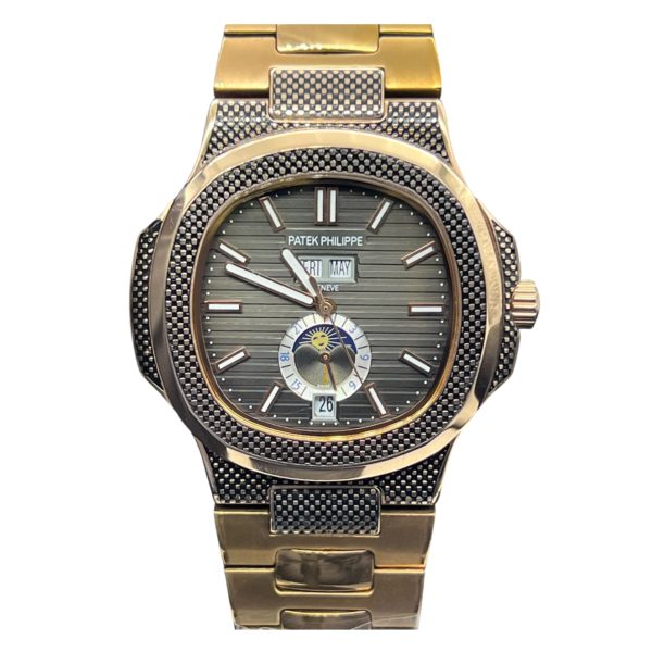 Фото 1 - Patek Philippe Nautilus 40mm Engraved Art 9106