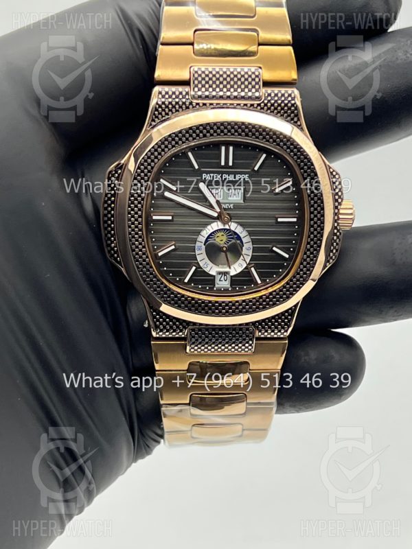 Фото 6 - Patek Philippe Nautilus 40mm Engraved Art 9106