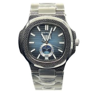 Фото 20 - Patek Philippe Nautilus 40mm Engraved Art 9107