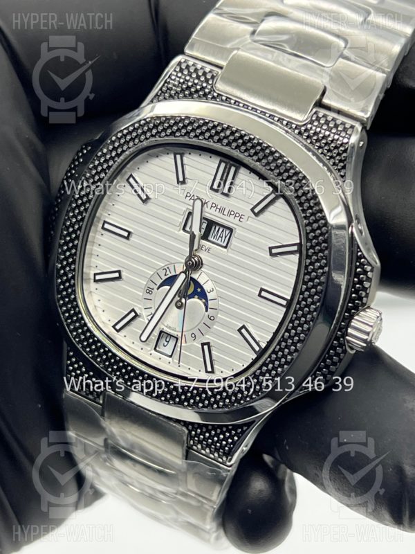 Фото 3 - Patek Philippe Nautilus 40mm Engraved Art 9108