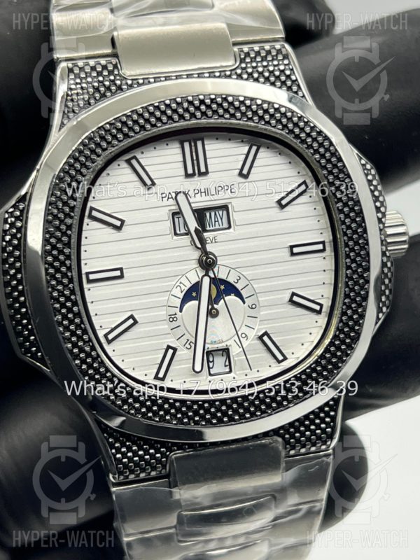 Фото 5 - Patek Philippe Nautilus 40mm Engraved Art 9108