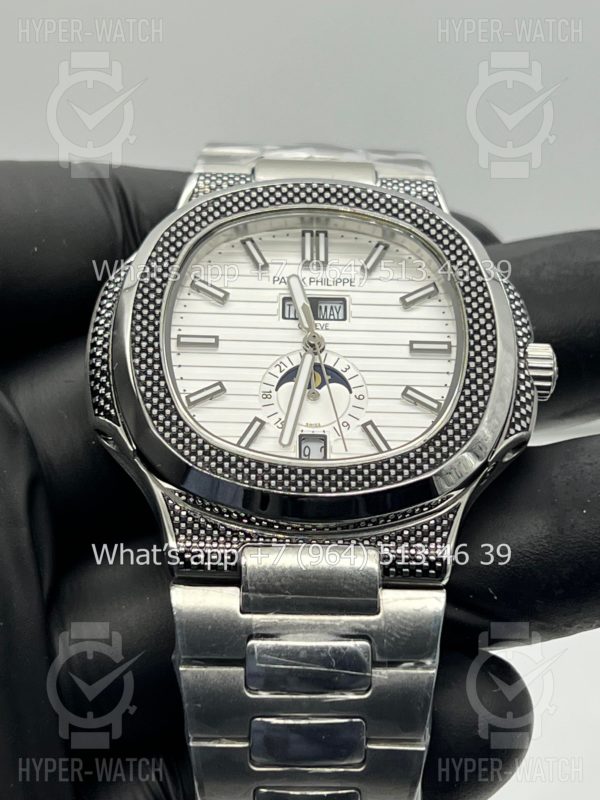 Фото 7 - Patek Philippe Nautilus 40mm Engraved Art 9108