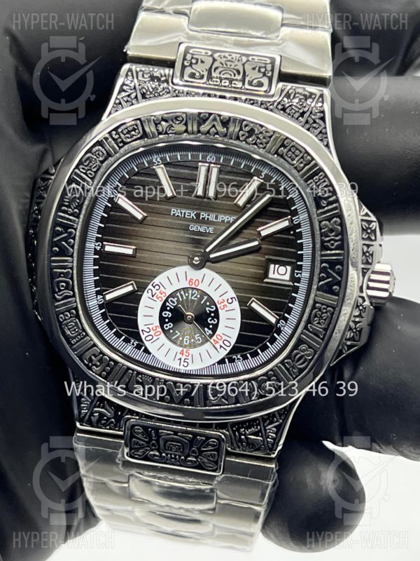Фото 2 - Patek Philippe Nautilus 44mm Engraved Art 9101