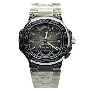 Фото 38 - Patek Philippe Nautilus 44mm Engraved Art 9092