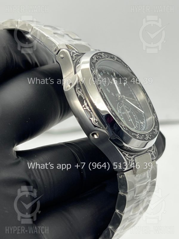 Товар Patek Philippe Nautilus 44mm Engraved Art 9092 Фото 9 - Patek Philippe Nautilus 44mm Engraved Art 9092