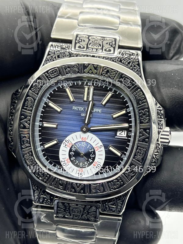 Фото 2 - Patek Philippe Nautilus 44mm Engraved Art 9103