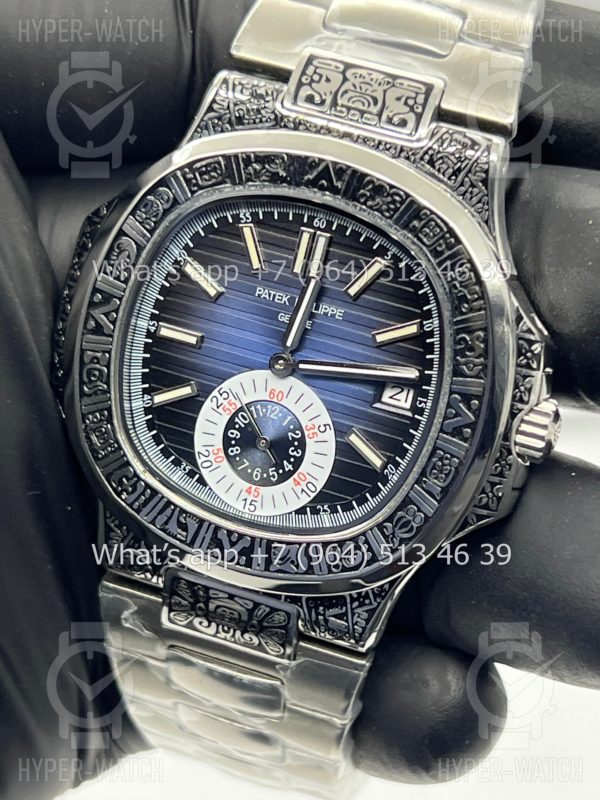 Фото 3 - Patek Philippe Nautilus 44mm Engraved Art 9103