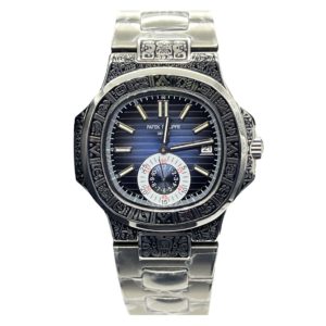 Фото 56 - Patek Philippe Nautilus 44mm Engraved Art 9103