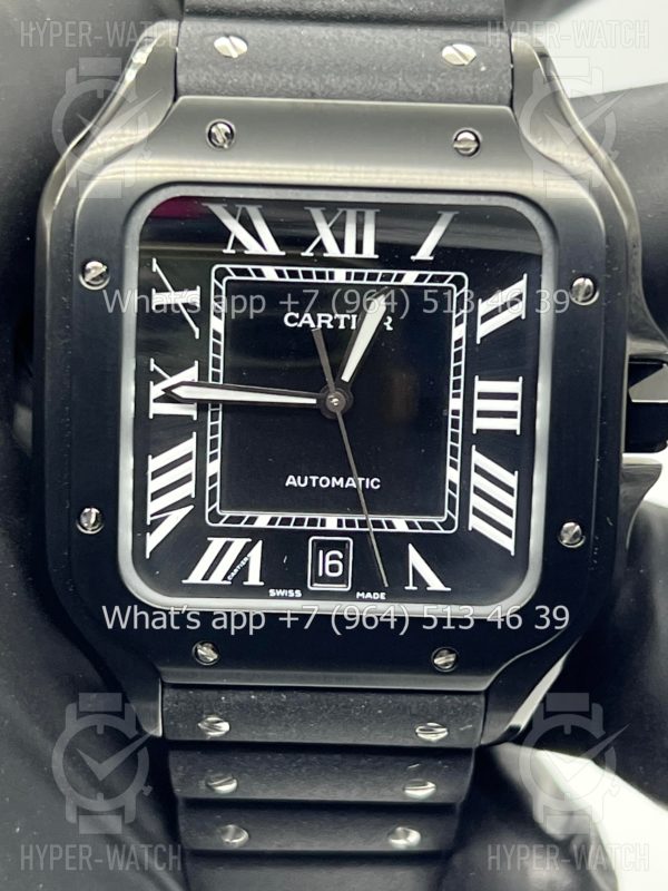 Фото 3 - Cartier Santos De Cartier 40mm WSSA0039 Black