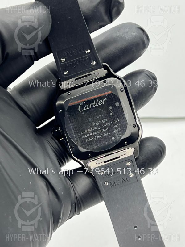 Фото 17 - Cartier Santos De Cartier 40mm WSSA0039 Black