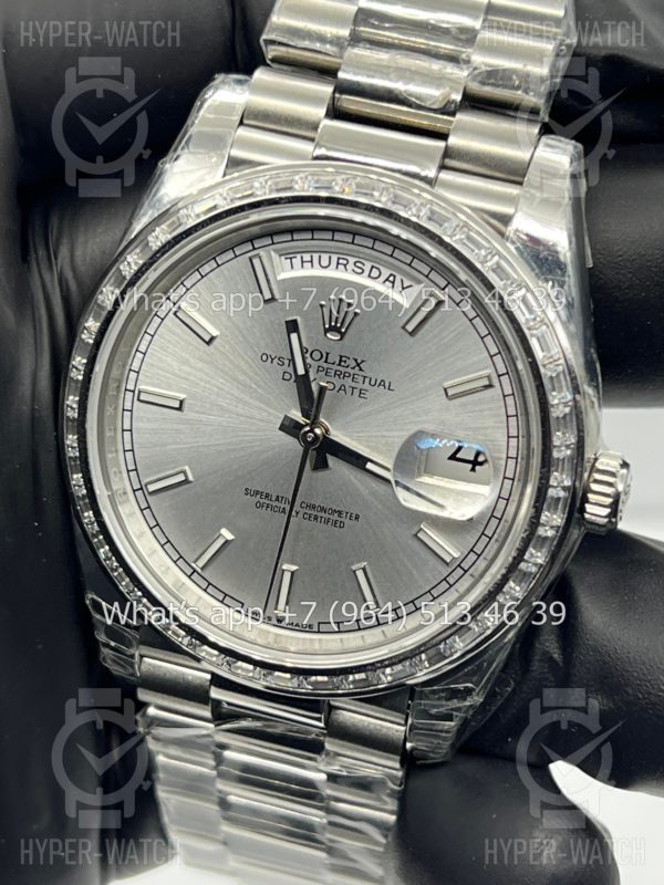 Товар Rolex Day-Date 40mm 228396tbr Silver Фото 2 - Rolex Day-Date 40mm 228396tbr Silver