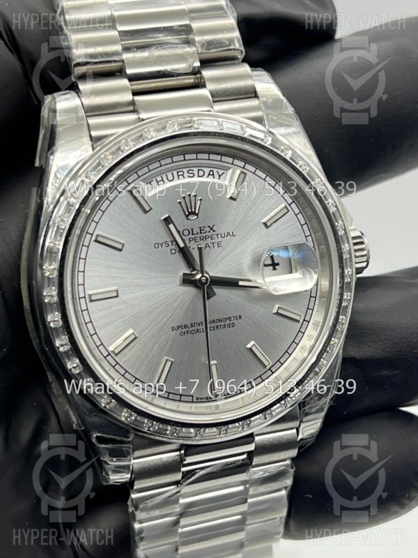Товар Rolex Day-Date 40mm 228396tbr Silver Фото 3 - Rolex Day-Date 40mm 228396tbr Silver