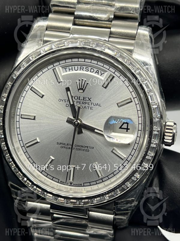 Товар Rolex Day-Date 40mm 228396tbr Silver Фото 5 - Rolex Day-Date 40mm 228396tbr Silver