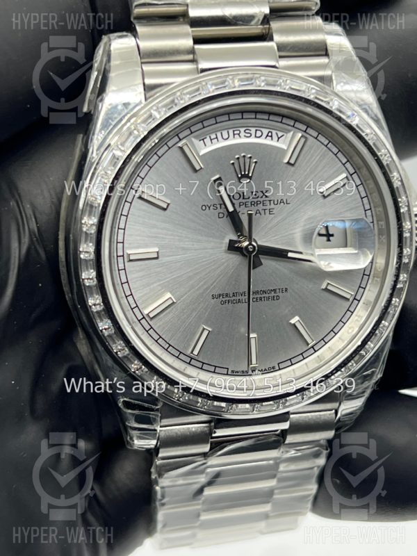 Товар Rolex Day-Date 40mm 228396tbr Silver Фото 8 - Rolex Day-Date 40mm 228396tbr Silver