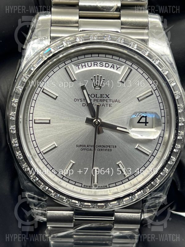 Товар Rolex Day-Date 40mm 228396tbr Silver Фото 9 - Rolex Day-Date 40mm 228396tbr Silver