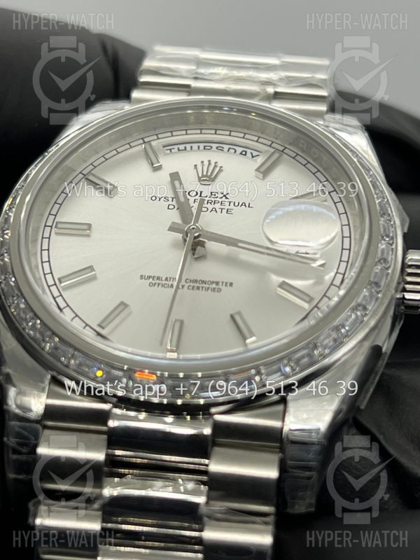 Товар Rolex Day-Date 40mm 228396tbr Silver Фото 10 - Rolex Day-Date 40mm 228396tbr Silver