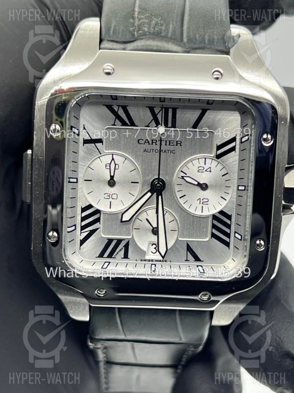Фото 4 - Cartier Santos de Cartier 43mm Art 8988
