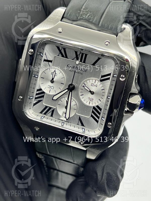 Фото 7 - Cartier Santos de Cartier 43mm Art 8988