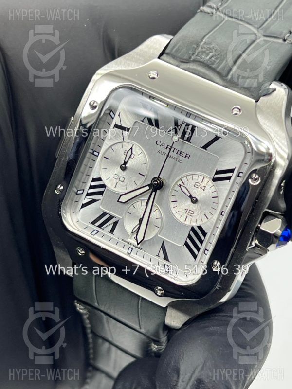 Фото 11 - Cartier Santos de Cartier 43mm Art 8988